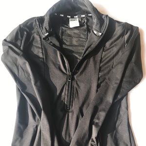 PINK brand half zip workout top